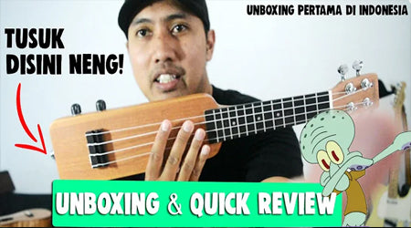 Unboxing  Quick Review Silent Ukulele Soprano Travel Ukulele