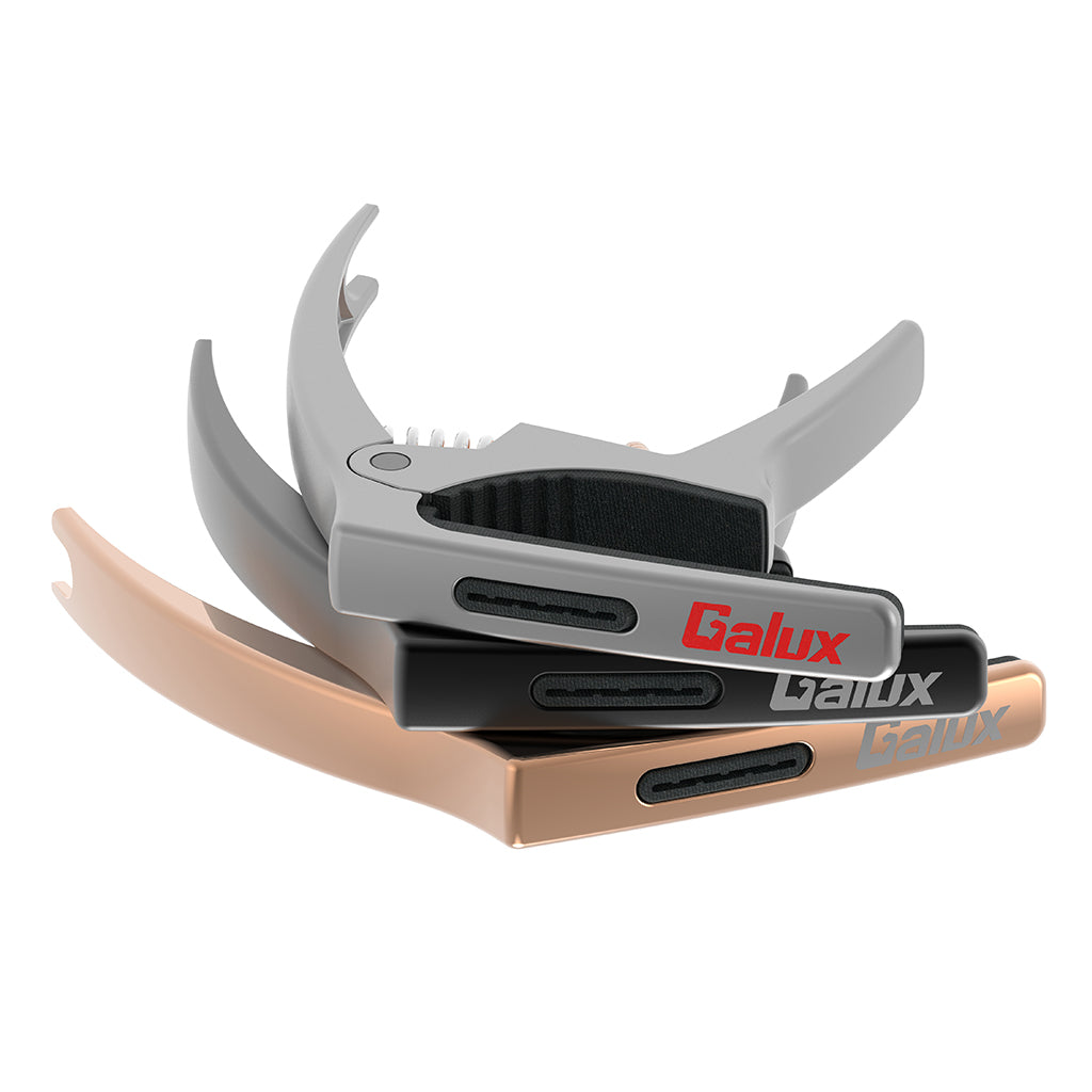 NAOMI Metal Guitar Capo 3-in-1 Multifunction Capo For Acoustic And Electric Guitar With Pick Holder