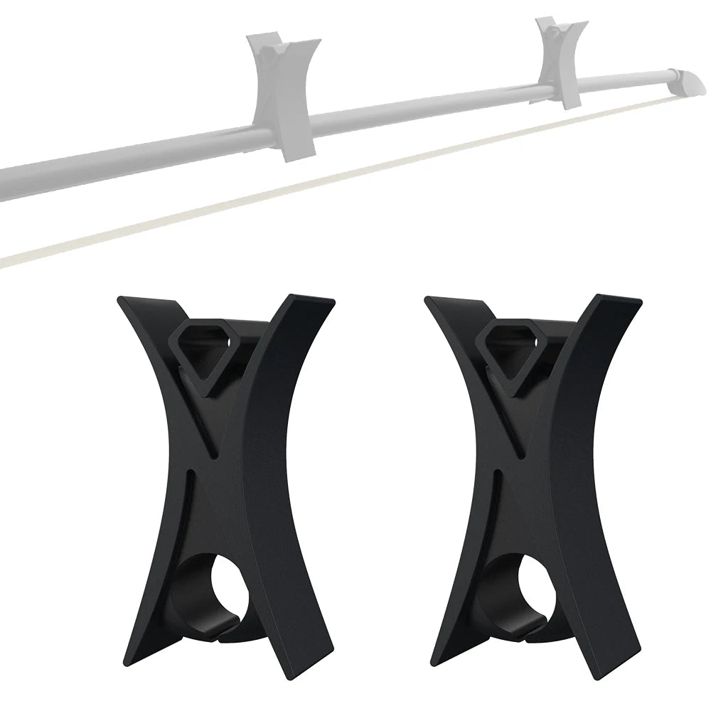 2PCS Violin Bow Stopper Student Bows Practice Assistant Universal Silicone Arco For Violino Accessories Beginner Kids Learning