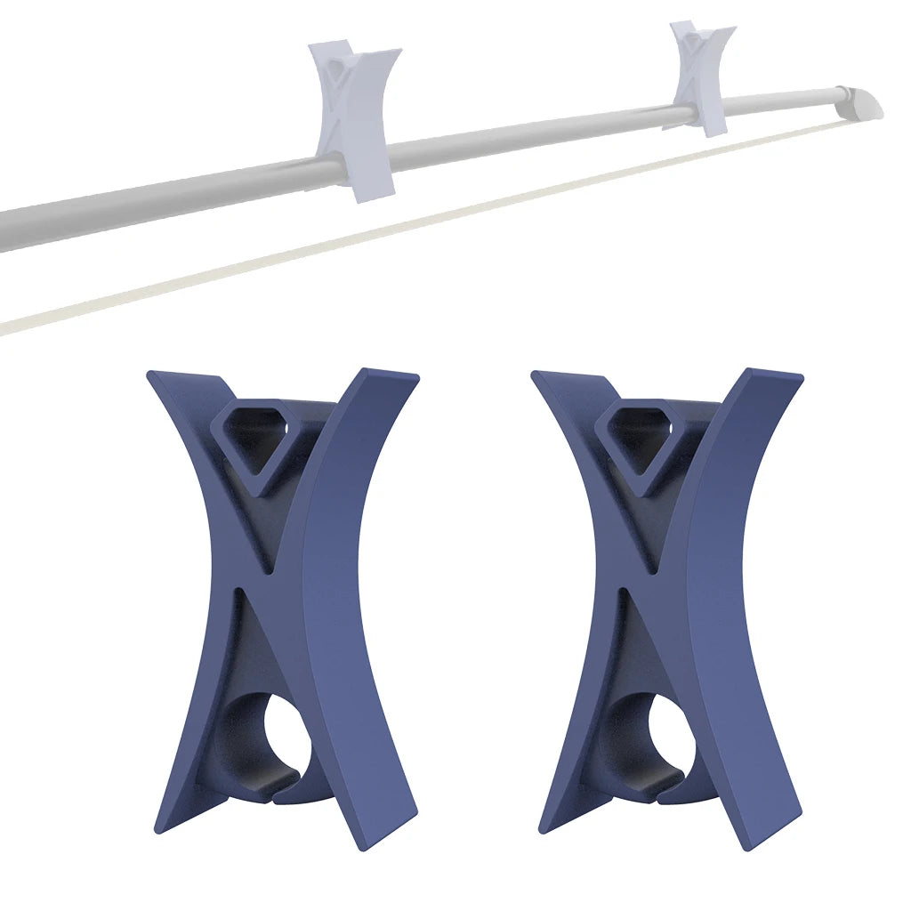 2PCS Violin Bow Stopper Student Bows Practice Assistant Universal Silicone Arco For Violino Accessories Beginner Kids Learning