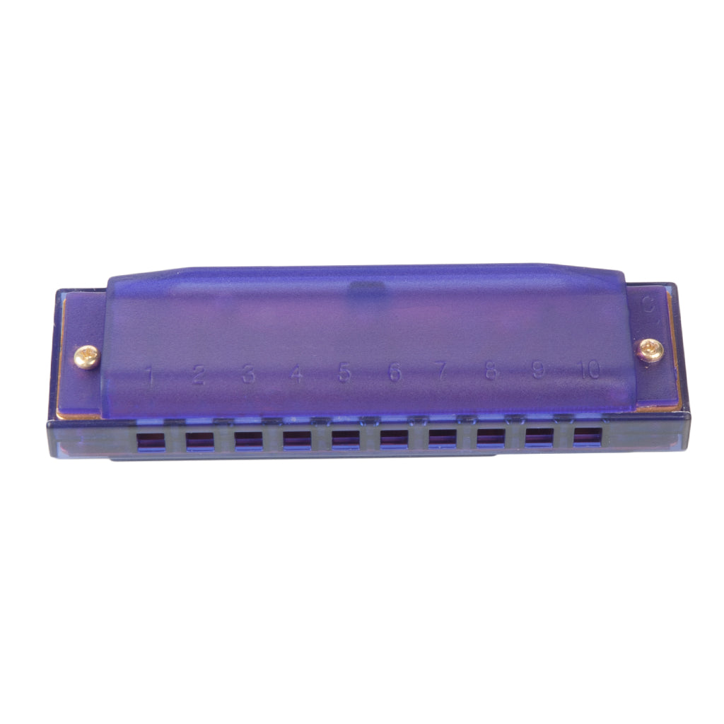 NAOMI PlasticHarmonica 10 Hole 6 different colors