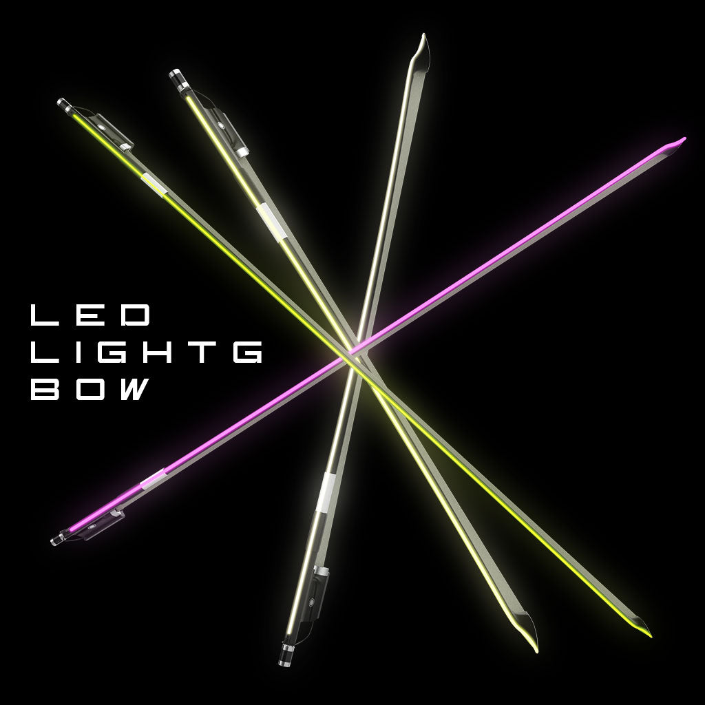 [YOOLIM DESIGN] LED Light Cello Bow Carbon Fiber Bow Rechargeable Battery Type-c Input Exciting Lighting Effects
