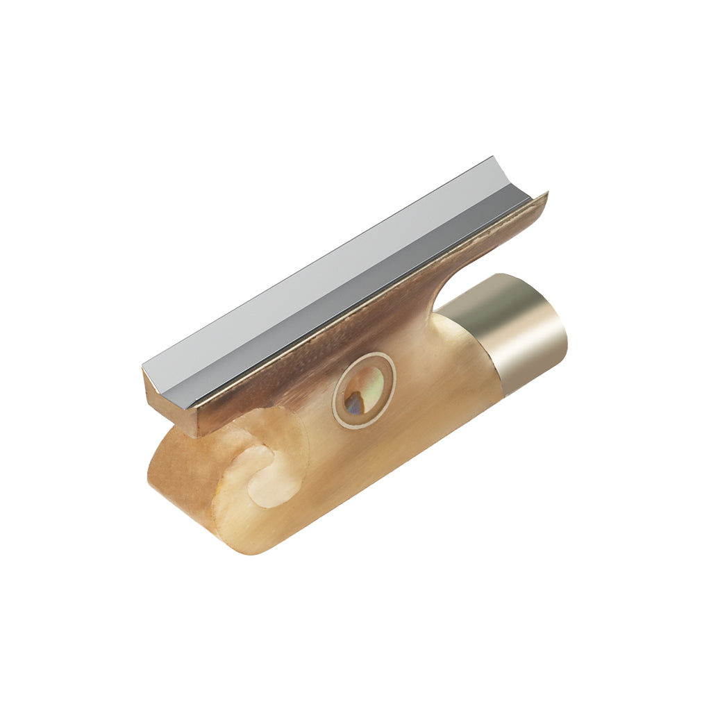 NAOMI Full Size Violin Bow White Ox Horn Frog High Grade Violin Accessories