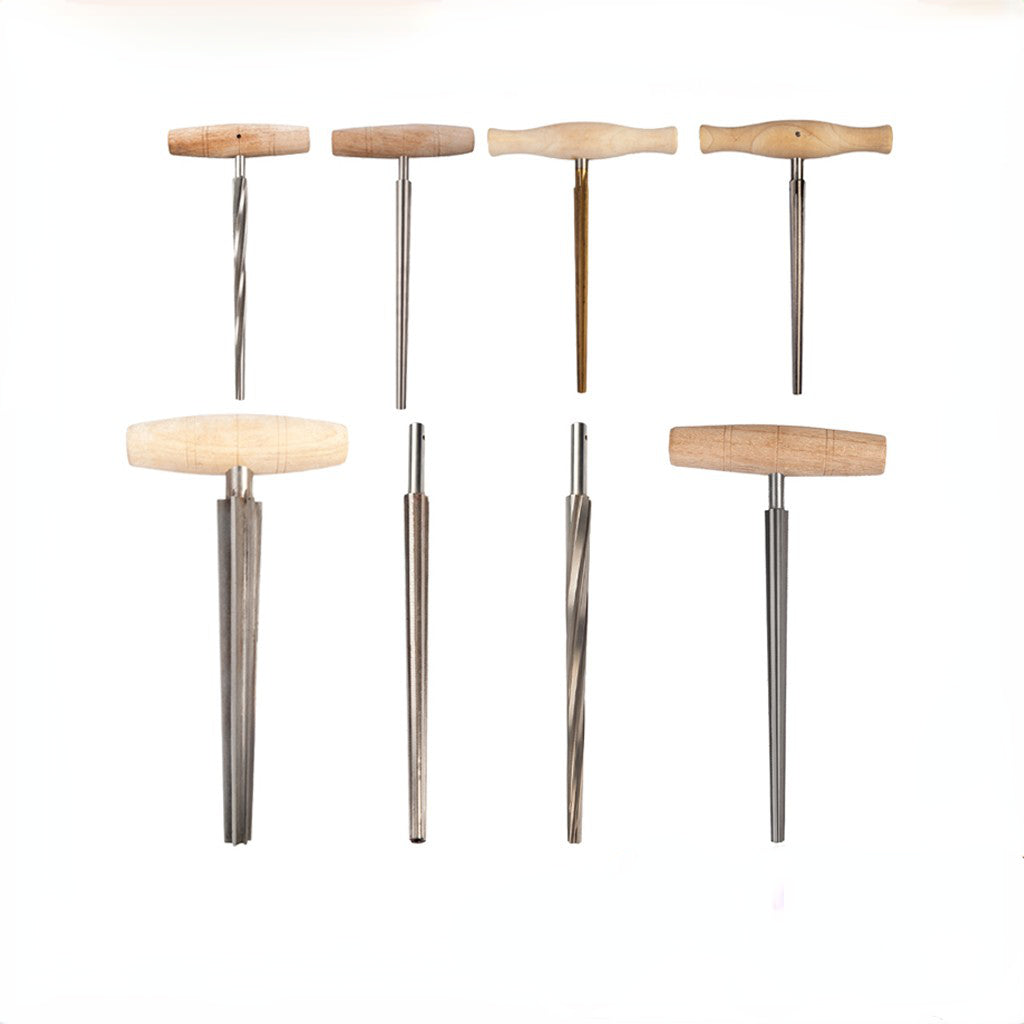 NAOMI Violin Cello Reamer Maple Wood Handle +HSS Level Violin Parts Accessories DIY Violin Luthier Tools