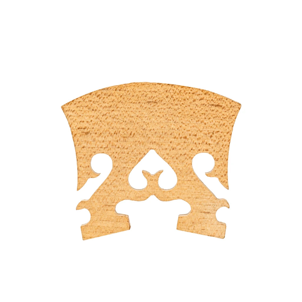 NAOMI 1PC-Maple Triditional 4/4 3/4 1/2 1/4 1/8 Violin Bridge Upside-Down Heart Baroque Violin Bridge