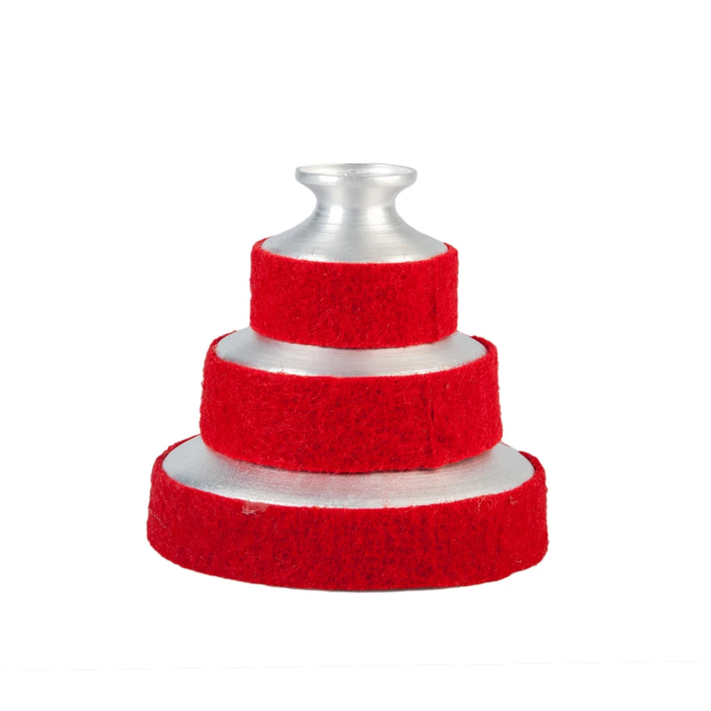 NAOMI 3PCS Lightweight Aluminum Alloy Sax Mute For Alto/ Tenor/ Soprano Saxophone SET