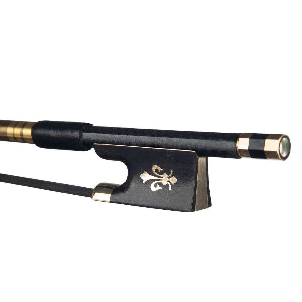 NAOMI Advanced Carbon Fiber Bow Grid Stick Ebony Frog Black