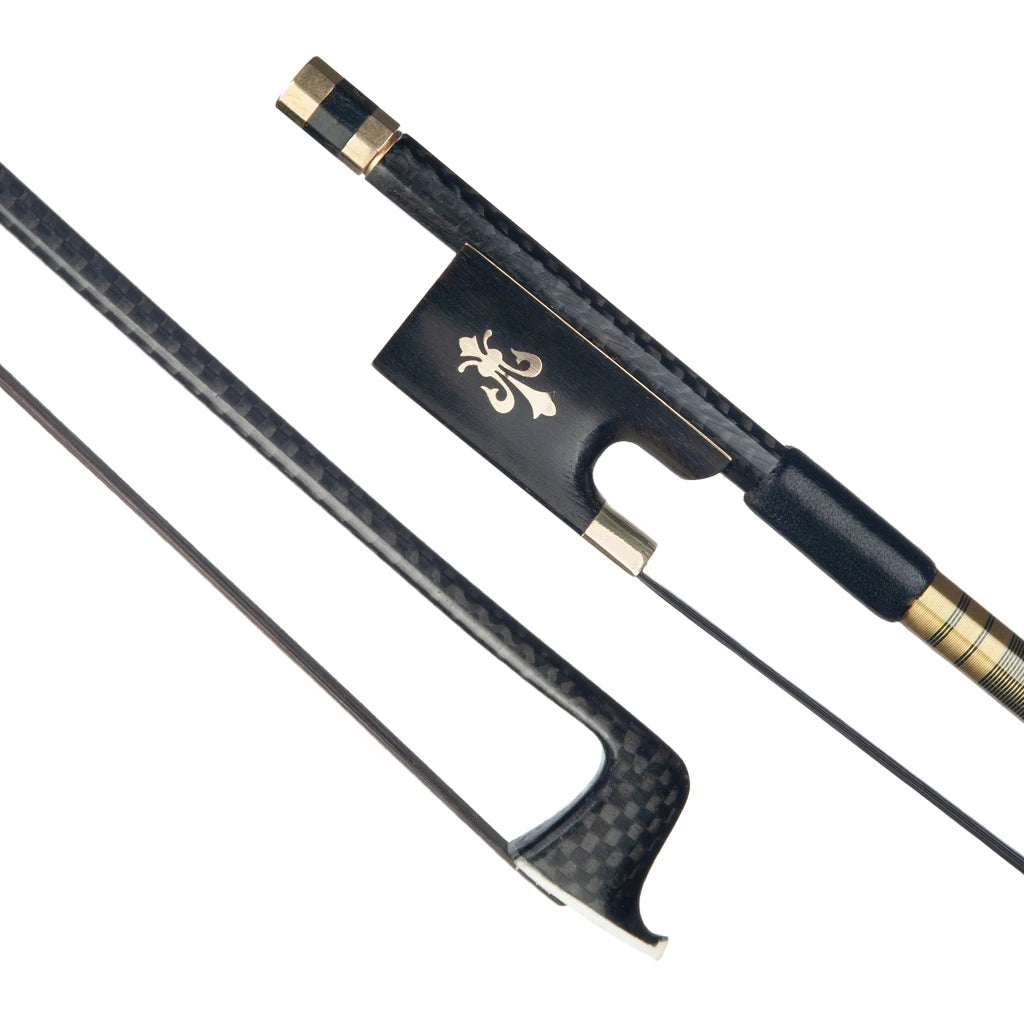 NAOMI Advanced Carbon Fiber Bow Grid Stick Ebony Frog Black