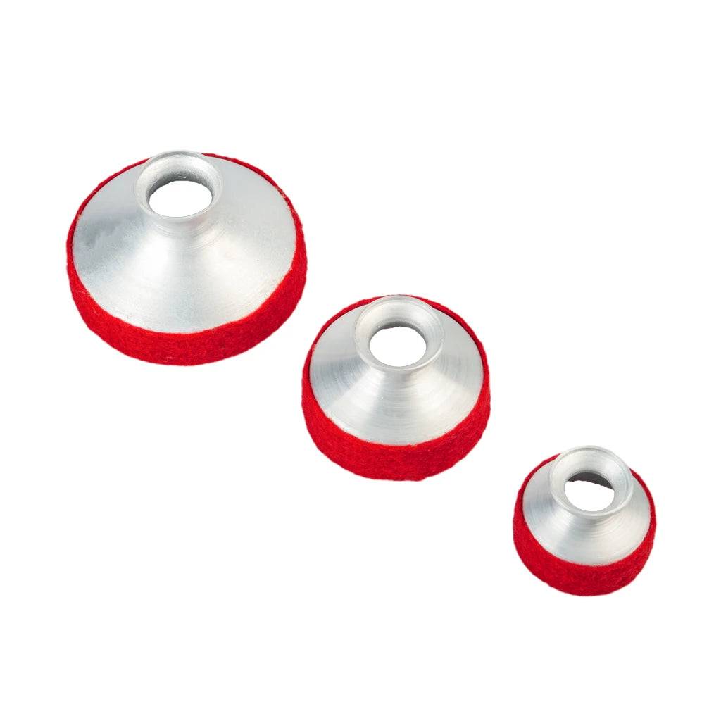 NAOMI 3PCS Lightweight Aluminum Alloy Sax Mute For Alto/ Tenor/ Soprano Saxophone SET