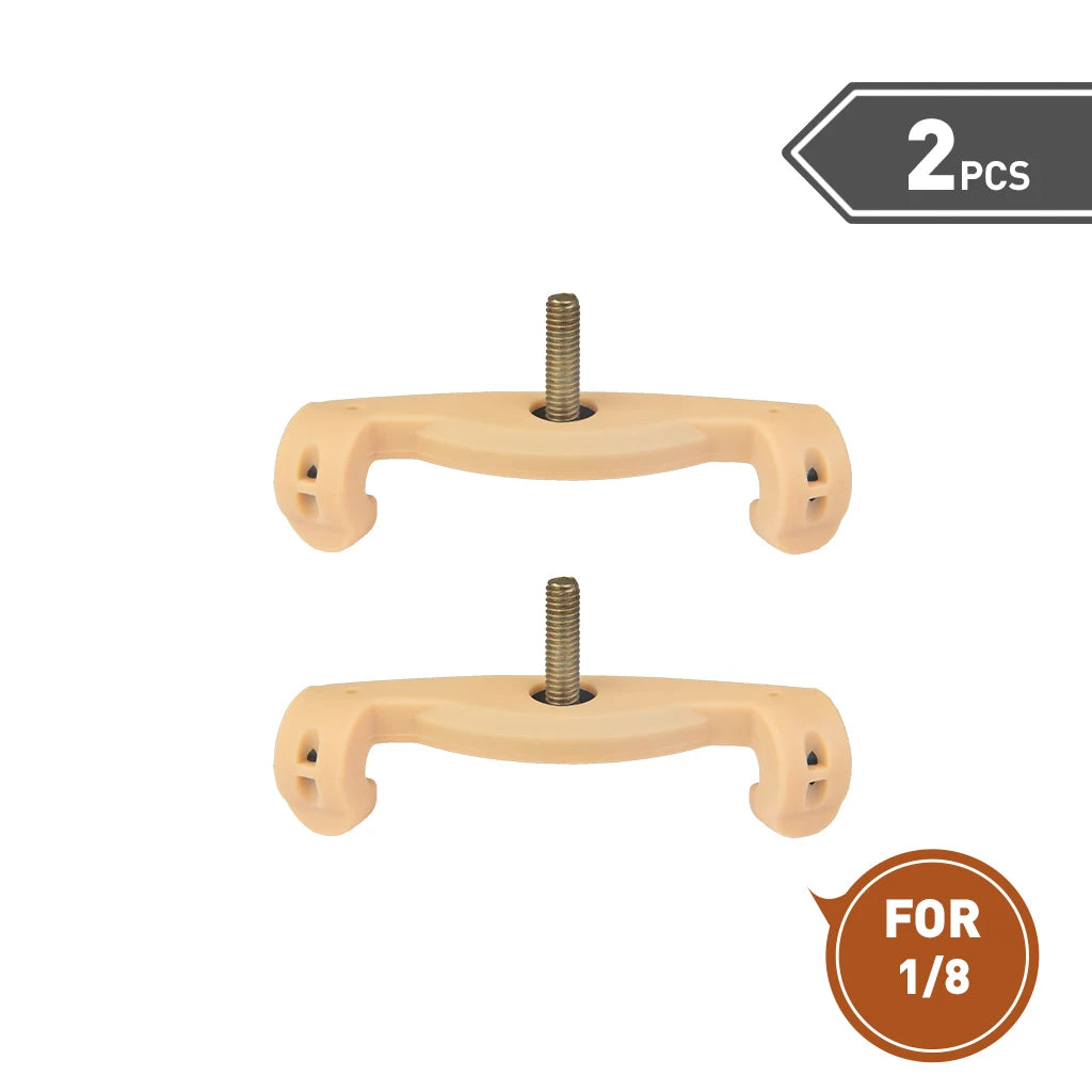 NAOMI 2pcs/1set Plastic Violin Shoulder Rest Claws Replacement For 1/8 1/4 1/2 3/4 4/4 Violin Fiddle Parts Accessories