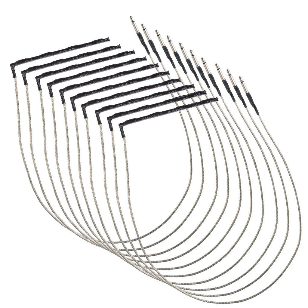 NAOMI 4-String Acoustic Guitar Bass Transducer Under Bridge Saddle Piezo Pickup 71mm Piezo Rod Black Guitar Accessories