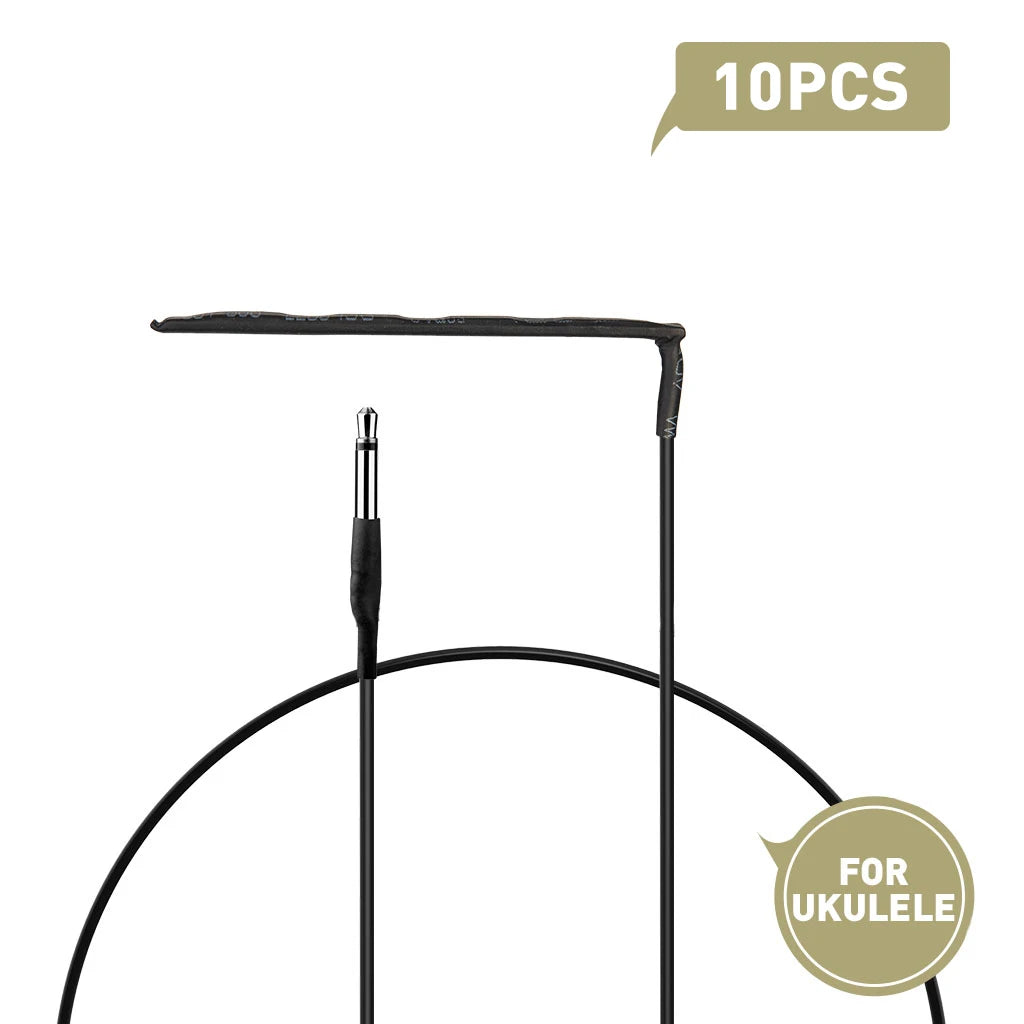 NAOMI 52cm Soft Piezo Electric Ukulele Transducer Pickup Piezo 4 String Guitar Saddle Piezo DIY