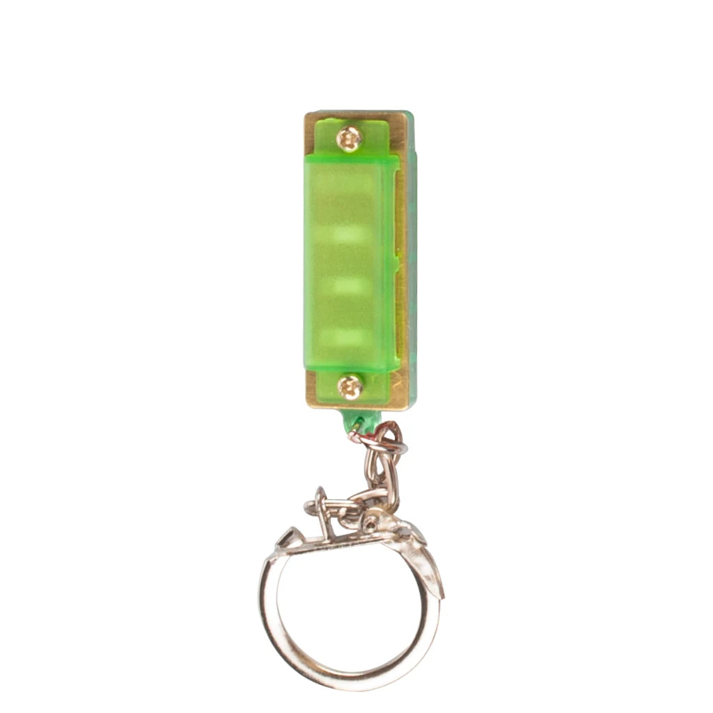 NAOMI 4 Hole 8 Tone Mini Harmonica Keychain Key Rings Toy Gift  Musical Instrument Children Harmonica