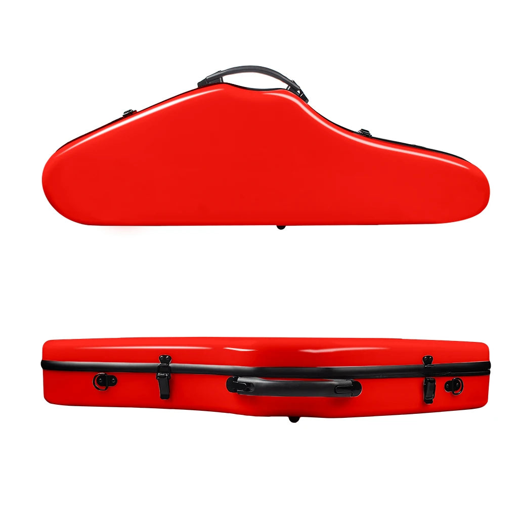 NAOMI Triangle Violin Case 4/4 Fiberglass Violin