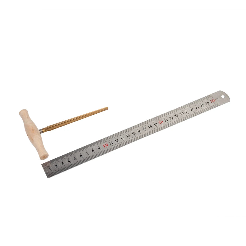 NAOMI Violin Cello Reamer Maple Wood Handle +HSS Level Violin Parts Accessories DIY Violin Luthier Tools