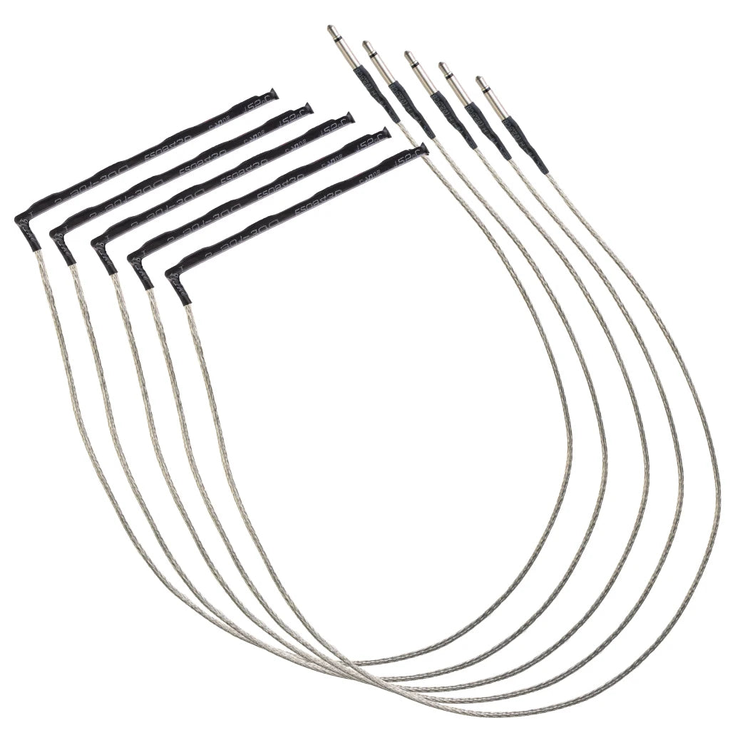 NAOMI 4-String Acoustic Guitar Bass Transducer Under Bridge Saddle Piezo Pickup 71mm Piezo Rod Black Guitar Accessories