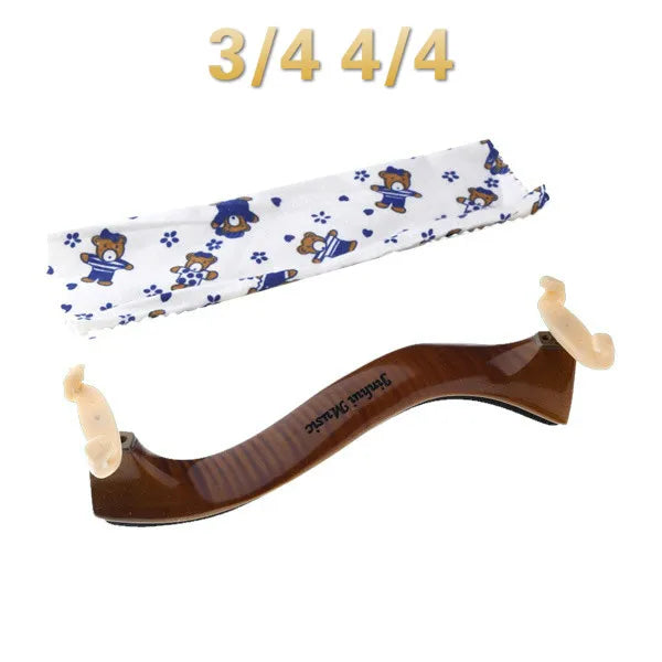 NAOMI Violin Shoulder Rest for 4/4 3/4 1/2 1/4 1/8 Violin Flamed Maple Wood Violin Shoulder Rest Violin Parts Accessories NEW