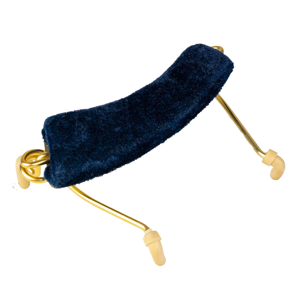 NAOMI Violin Shoulder Rest Metal Frame Flannel Support Fiddle Shoulder Rest Fit For 4/4 3/4 1/2 1/4 1/8 Violin Use