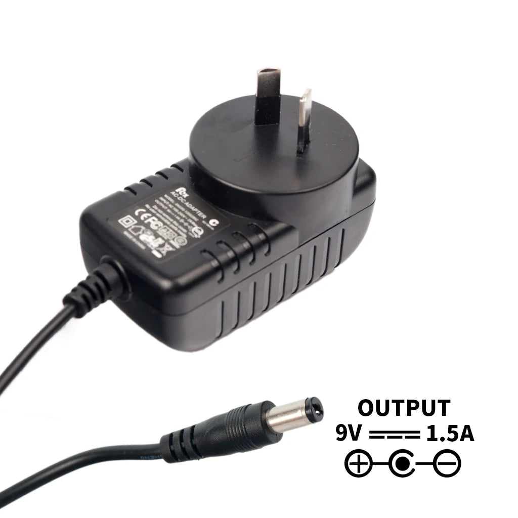 NAOMI 9V/18V 800mA/1A/1.5A US/EU/UK/AU/EUR Plug Power Adapter Guitar Pedal Power Supply DC Tip Negative