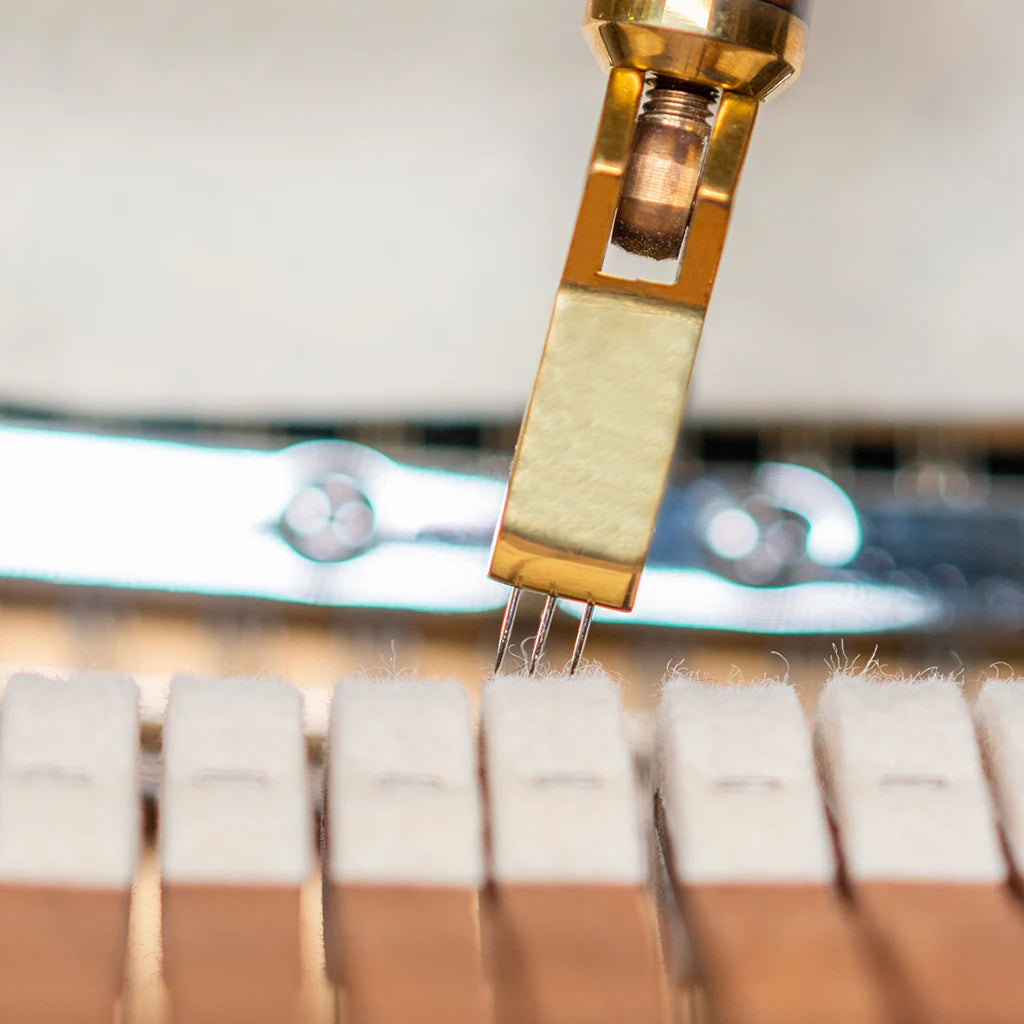 NAOMI Professional Piano Pickers Revolvable Copper Rosewood Handle Pickers Piano Maintenance Tool Voicing Tool