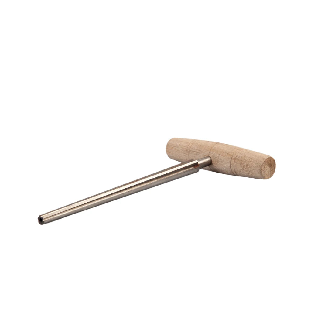 NAOMI Cello Peg Hole Reamer 1:17 Taper Wood Handle+Steel Reamer Cello Luthier Tools Durable HSS Steel Easy To Use