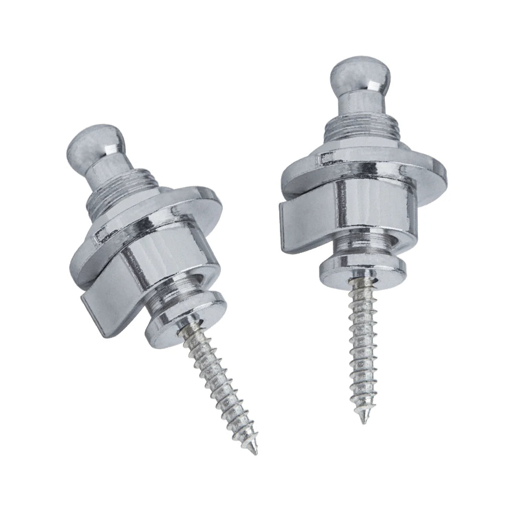 NAOMI 2pcs/1set Guitar Strap Lock Button Guitarra Straplock Tight Easy Remove Screw For Acoustic Electric Bass Guitar 3Colors Optional