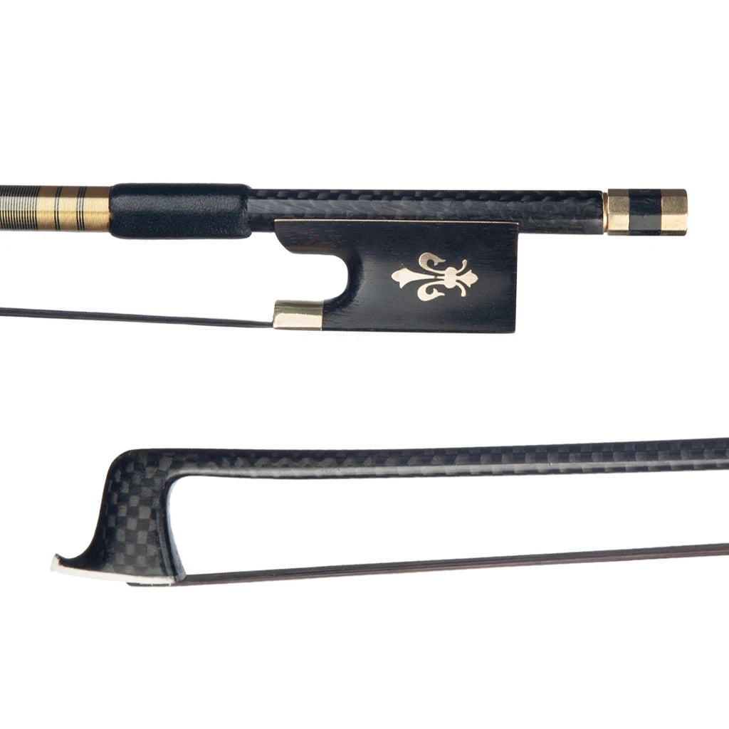 NAOMI Advanced Carbon Fiber Bow Grid Stick Ebony Frog Black