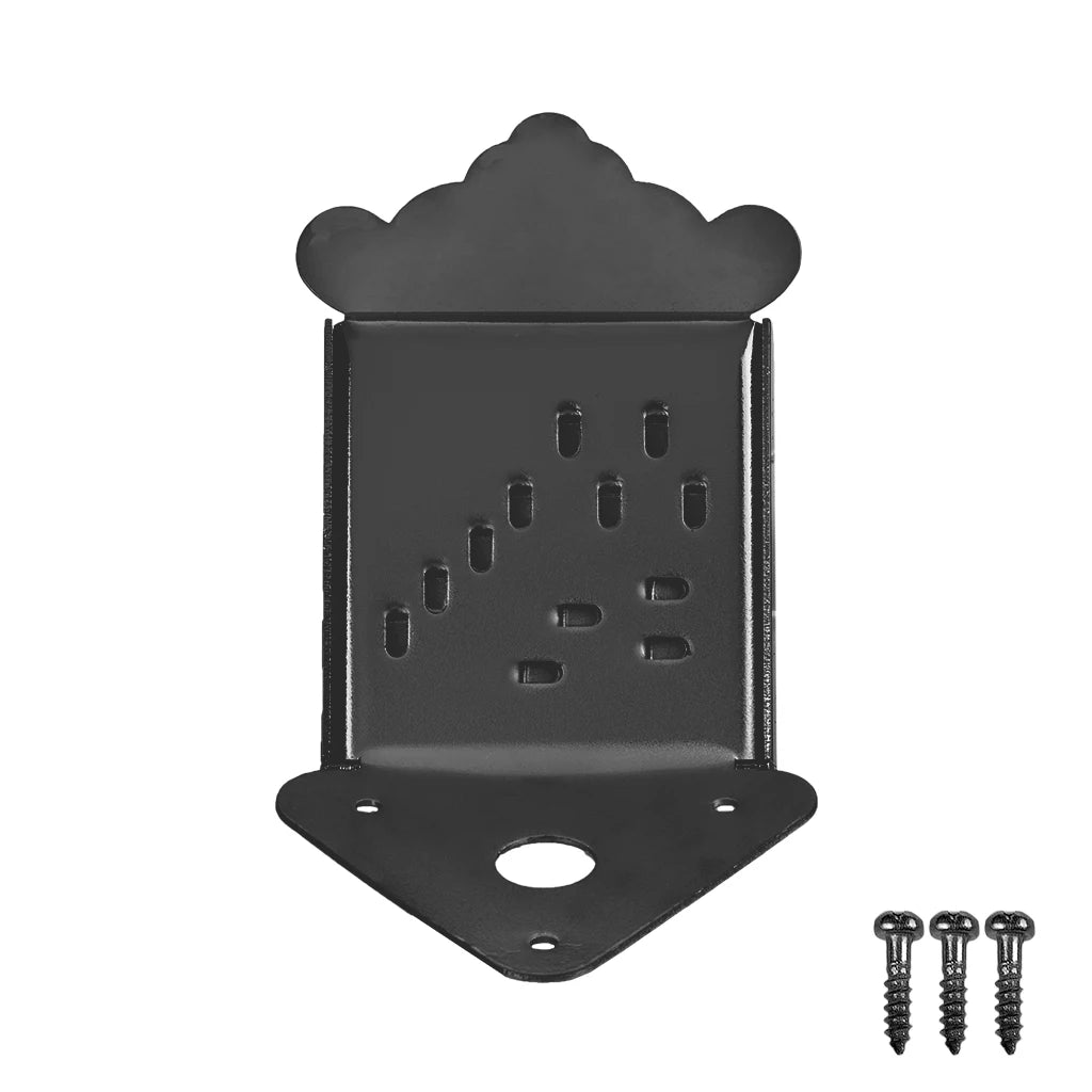 NAOMI Mandolin Tailpiece Mandolin Electroplated Metal Bridge Fit for Mandolin 8/10/12 Loop-End String(Golden/Silver/Black)