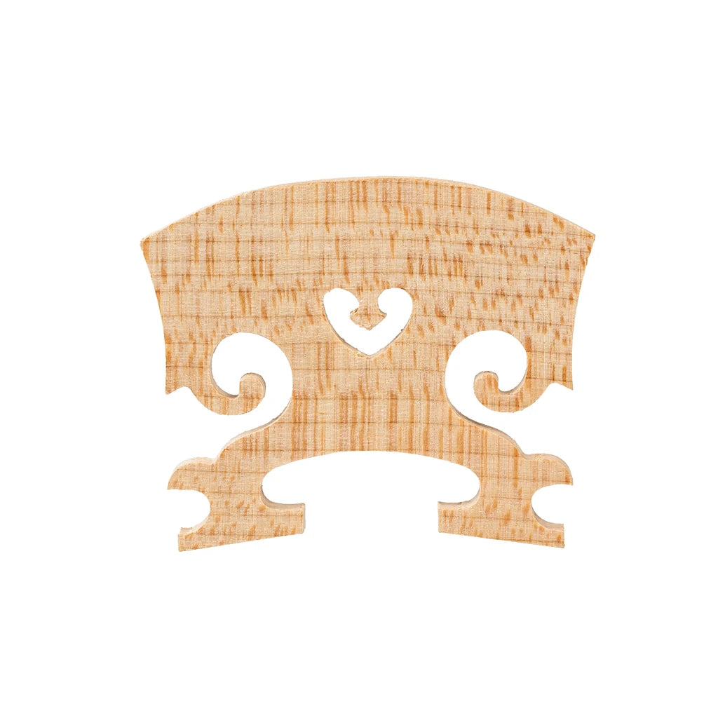NAOMI 1PC- Maple Bridge Violin Bridge 4/4 3/4 1/2 1/4 1/8 Size Bridge Standard Violin Bridge