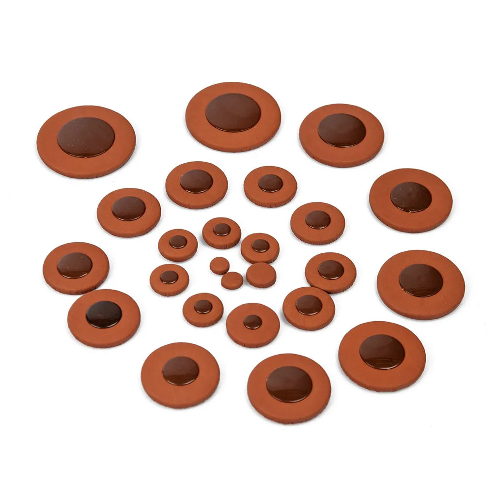 NAOMI Sax Leather Pads Saxophone Pads Accessories Replacement For SELMER Baritone/Tenor/Alto/Soprano Sax 802 803 54 MARK6