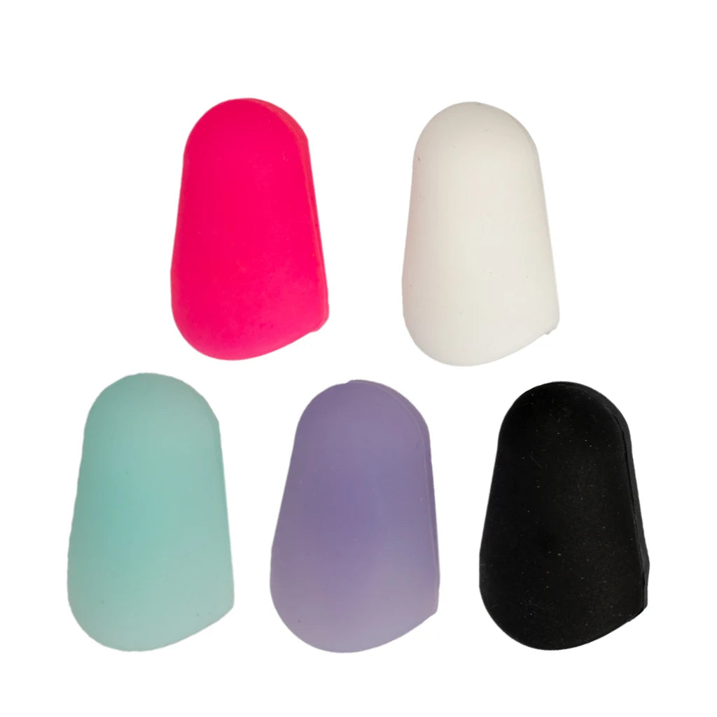 NAOMI 5pcs Durable Rubber Metal Mouthpiece Cap Ligature Bakelite Mouthpiece Large Size Apply To Baritone Saxophone/Clarinet