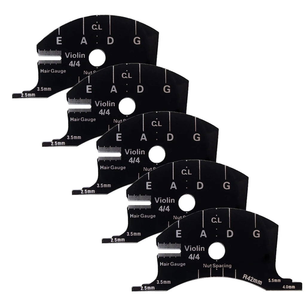 NAOMI Violin Bridges Multifunctional Mold Template For 4/4 Size   Repair Reference Tool Fingerboard Scraper Making Tools