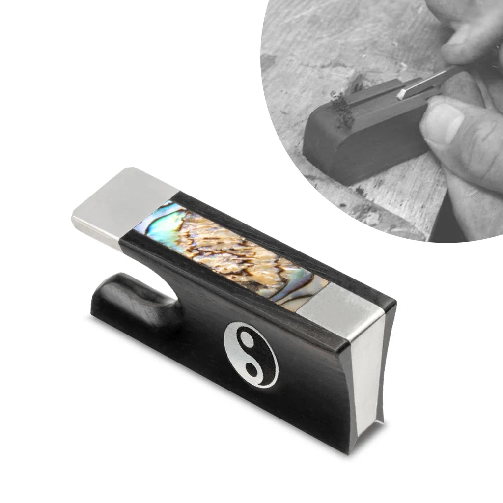 NAOMI Full Size 4/4 Violin Bow Ebony Frog Violin Bow Parts