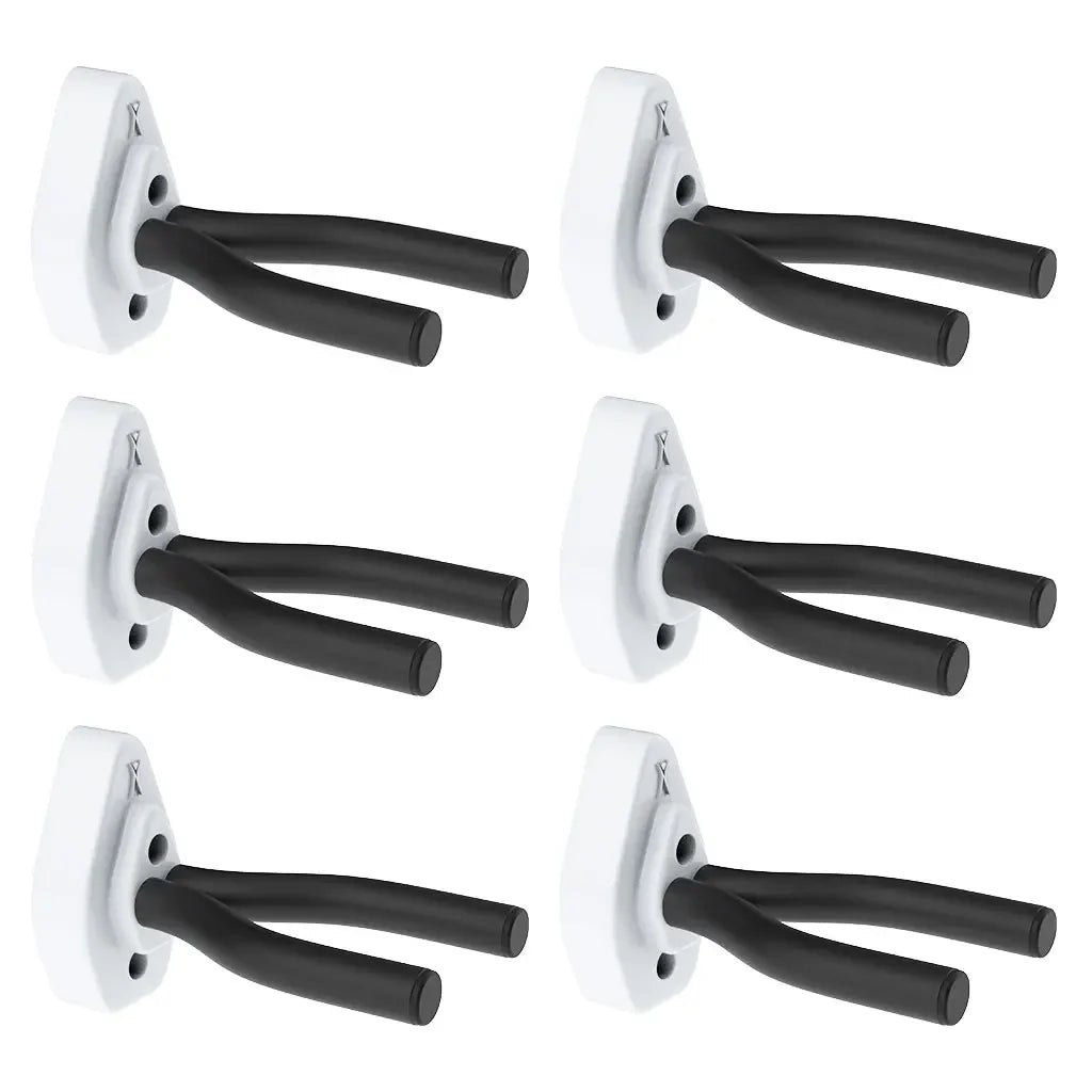 6PCS Violin Hangers Accessoires Wall Mounted Hook For Guitar Bass Ukulele Mandolin Violin Hangers