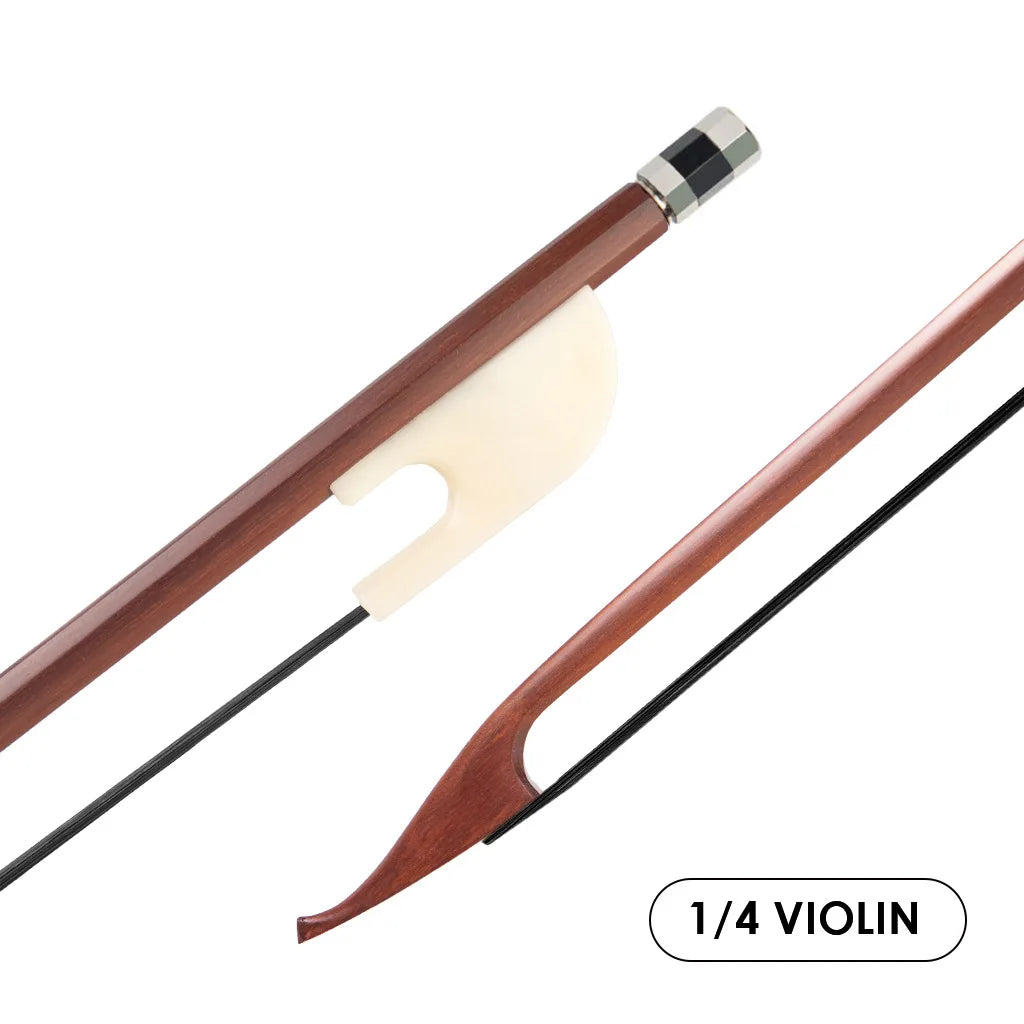 NAOMI 4/4 3/4 1/2 1/4 1/8 Size Violin Bow Baroque Fiddle Bow With Real Mongolia Horsehair