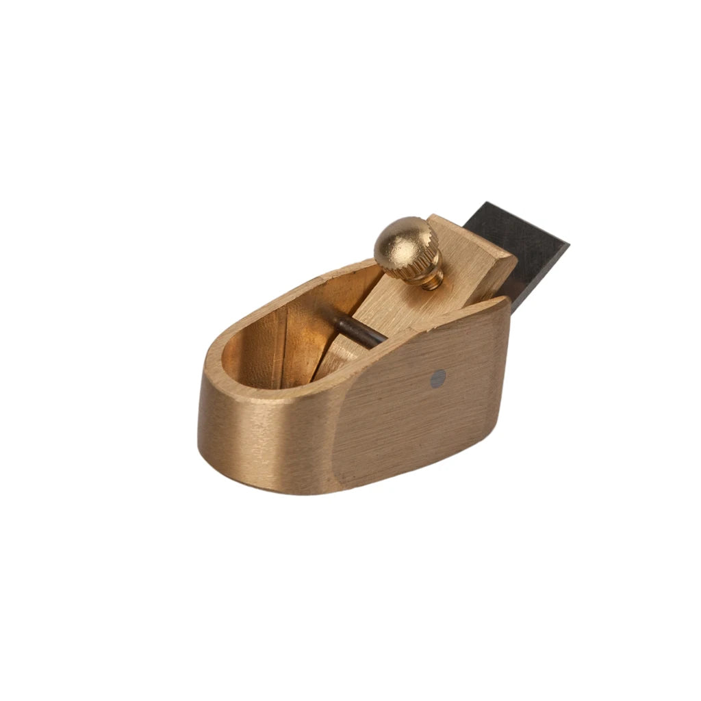 NAOMI Woodworking Finger Plane Cutter Mini Copper Plane Stainless Steel Luthier Tool Set