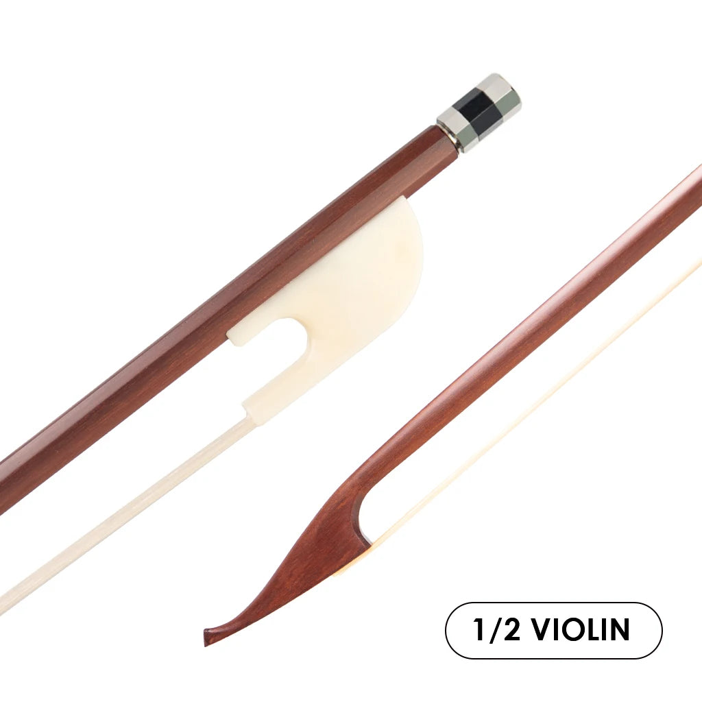NAOMI Triditional BAROQUE Violin Bow Handmade Violino Arco Bow Fiddle Stick 4/4 3/4 1/2 1/4 1/8 Size