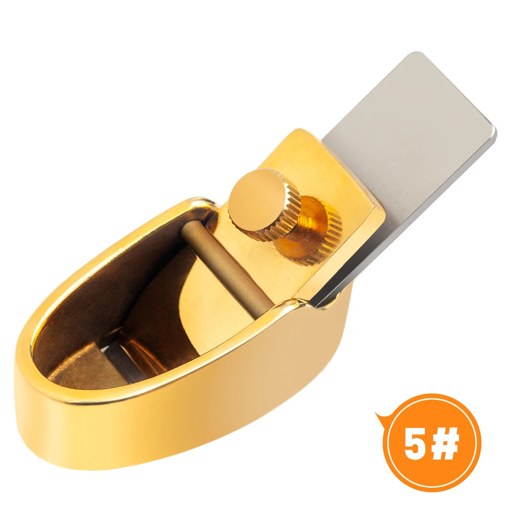 NAOMI SET 6PCS Pure Brass Planes Violin Viola Making Tools Luthier Tools Woodworking Mini Thumb Plane Cutter Curved Sole Flat Bottom