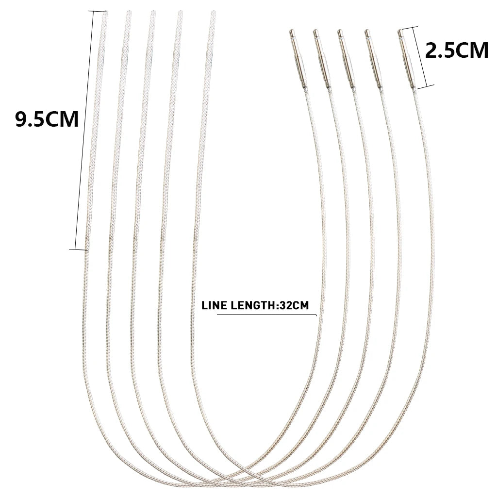 NAOMI 5pcs/1set Guitar Piezo Acoustic Guitar Piezo Transducer Piezo High Sensitive Under-Bridge Rod Piezo