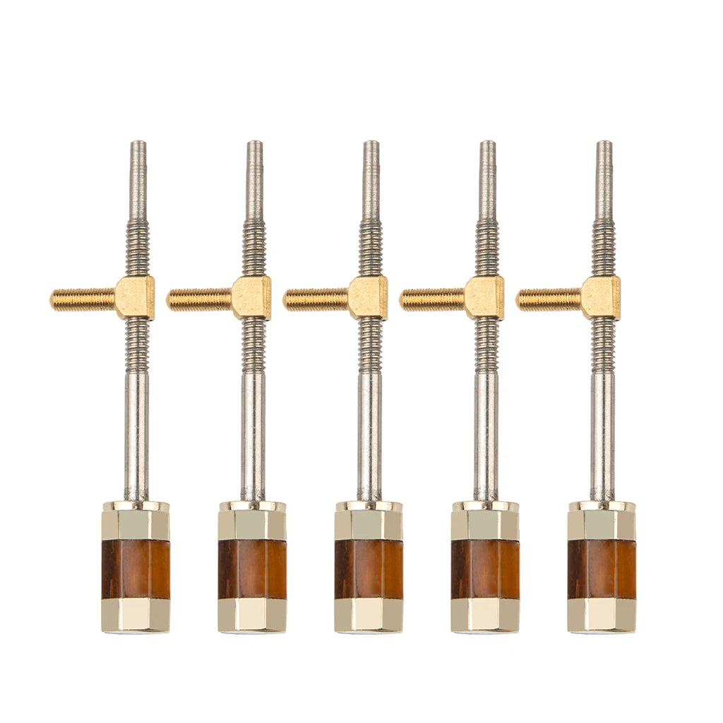 NAOMI OX Horn Violin Viola Bow Frog Buttons Violin Bow Parts Replacement