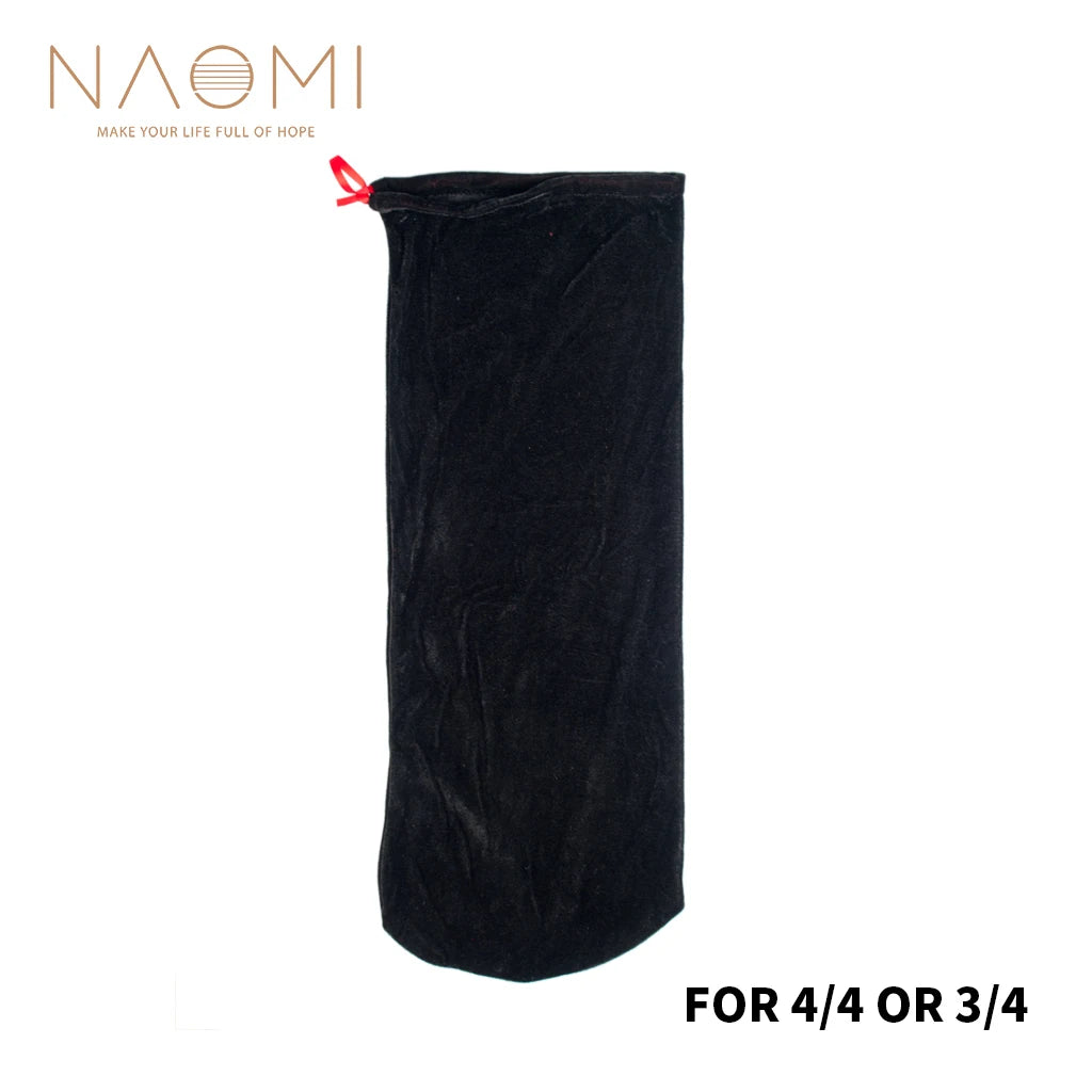 NAOMI Acoustic Violin Cover Cotton Flannel  Bag Protect  From Scratches And Dust 4/4 3/4 1/2 1/4 1/8 Fabric Bags