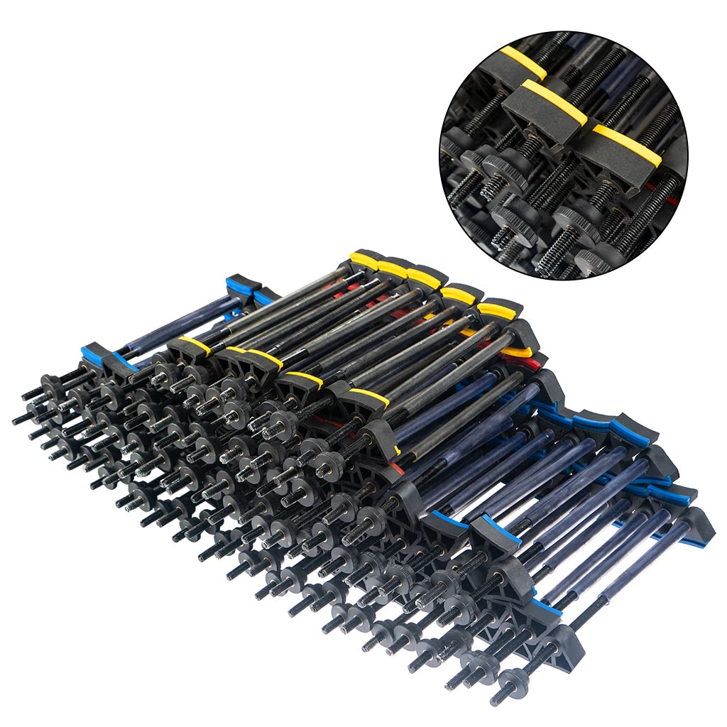 NAOMI Double Bass Tools Clamps SET 84PCS Bass Clamps Repair Tools Musical Instrument Making Tool Clamp Gluing DIY Use