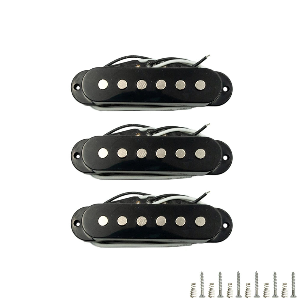 NAOMI 3Pcs 48mm Single-coil Guitar Pickup Neck/Middle/Bridge Electric Guitar Single-coil Pickup guitarra eléctrica Pickups