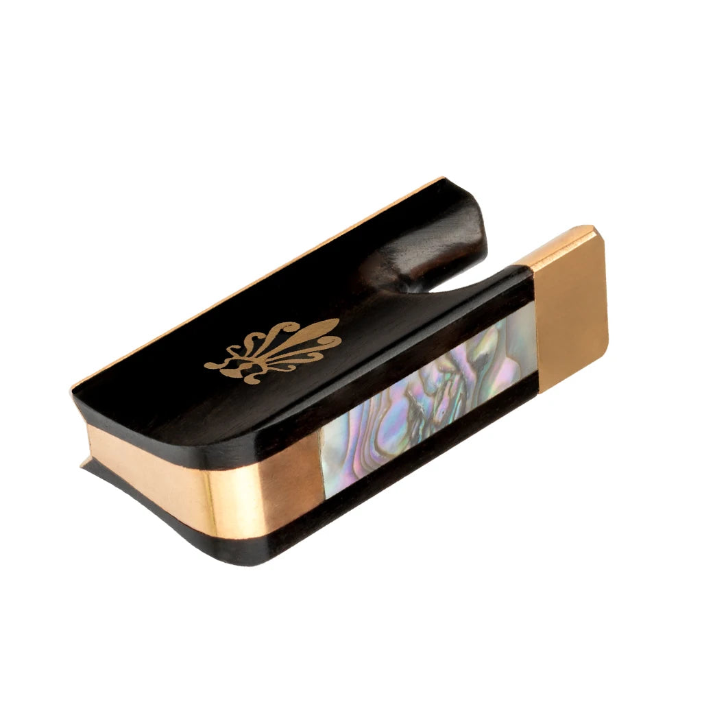 High-Quality Ebony Frog 4/4 Cello Bow Accessory - Compatible with Carbon Fiber Pernambuco DIY Maker Repair