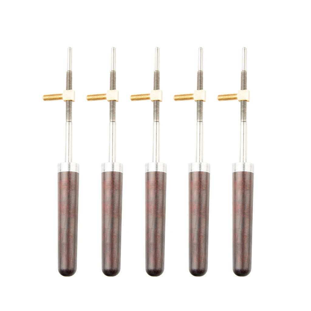 NAOMI Bow Frog Buttons Double Bass Ebony/Snakewood Bow Parts For Double Bass Bow Frog