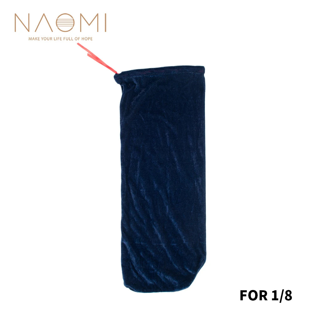 NAOMI Acoustic Violin Cover Cotton Flannel  Bag Protect  From Scratches And Dust 4/4 3/4 1/2 1/4 1/8 Fabric Bags