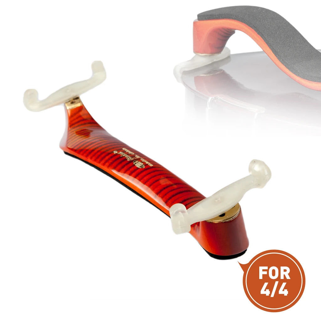 NAOMI Adjustable Maple 4/4 3/4 Violin Shoulder Rest Pad Support Fiddle Violin Collapsible & Height Adjustable Feet Parts& Accessories