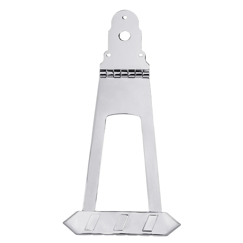 NAOMI Jazz Guitar Tailpiece Bridge Square Shape For 6 Strings Parts Replacement Rustproof Hardware