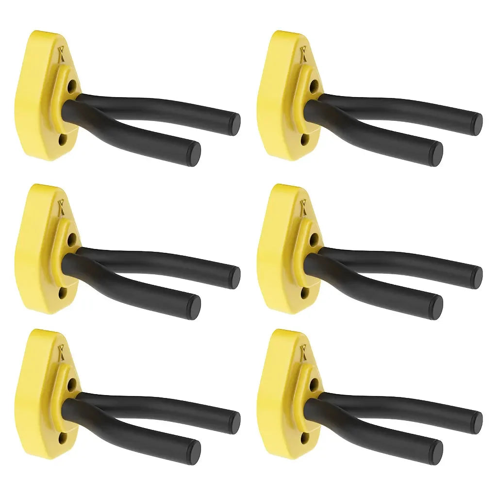 6PCS Violin Hangers Accessoires Wall Mounted Hook For Guitar Bass Ukulele Mandolin Violin Hangers