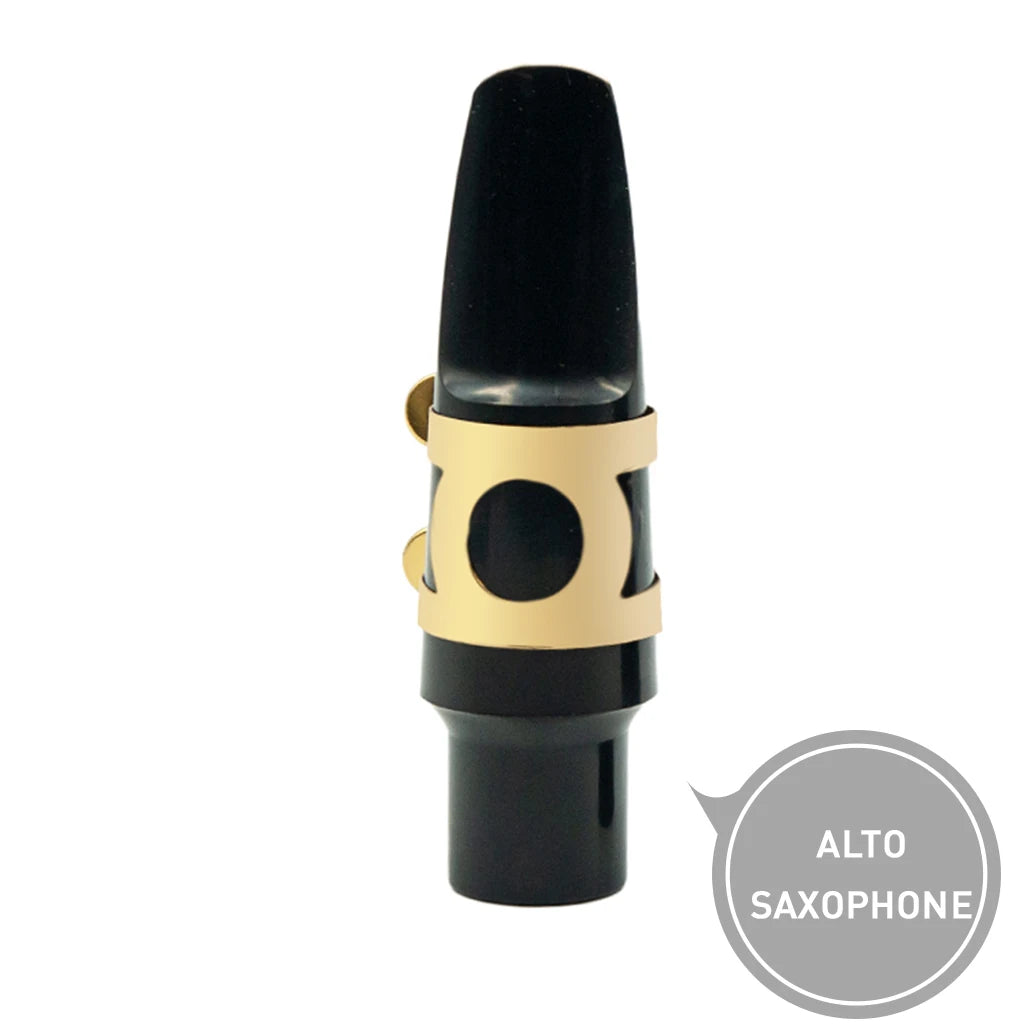 NAOMI Saxophone Bakelite Mouthpiece Soprano Alto Tenor w/Ligature Cap Reed Mellow Sound Sax Accessories For Popular Jazz Music